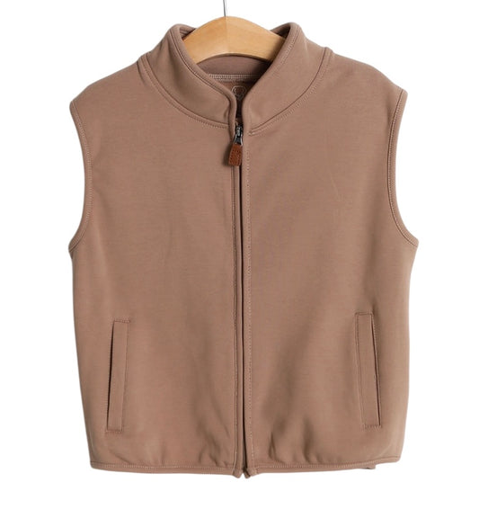 Millie Jay Boys Brown Beckham Vest