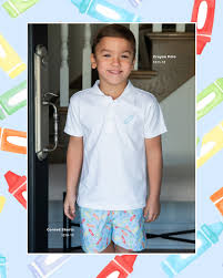 James & Lottie Crayon Polo AND Conrad Shorts SET, Back to School - Persnickety Shop