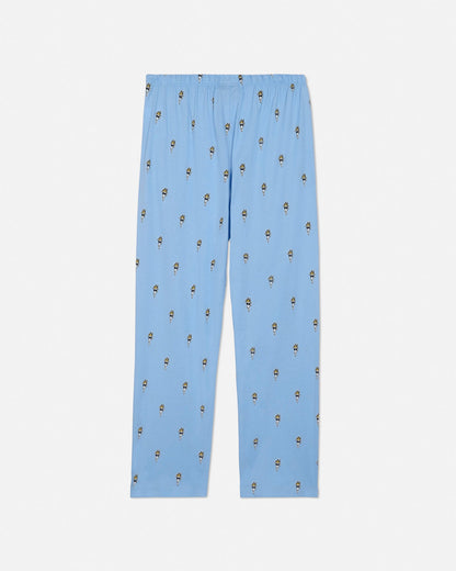 GOAT USA AOP Goat Head Pajama Pants: Carolina Blue - Persnickety Shop