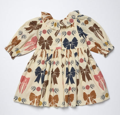Pink Chicken AMARA DRESS- HARVEST BOWS