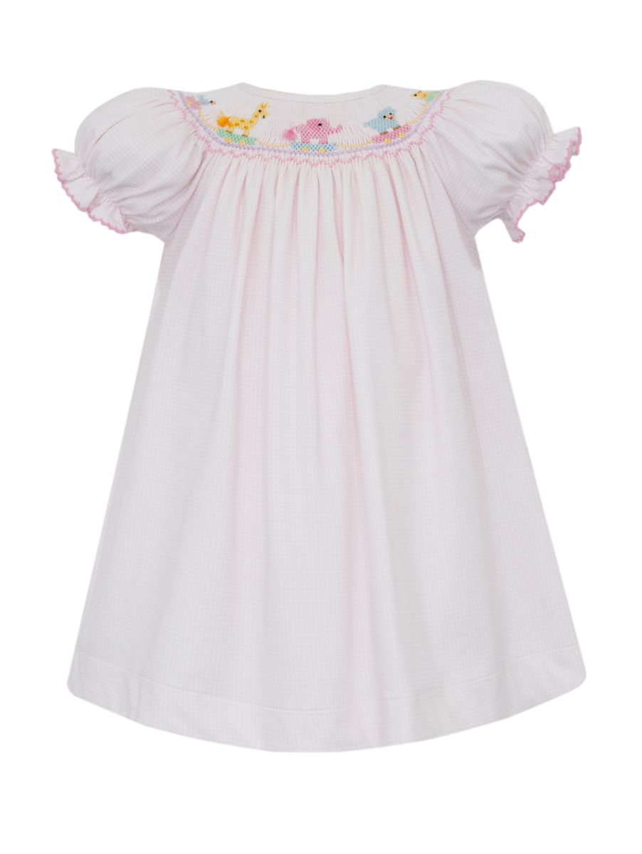 Petit Bebe Smocked TOY PARADE Knit Bishop Dress - Persnickety Shop