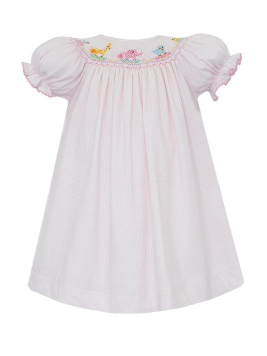 Petit Bebe Smocked TOY PARADE Knit Bishop Dress - Persnickety Shop