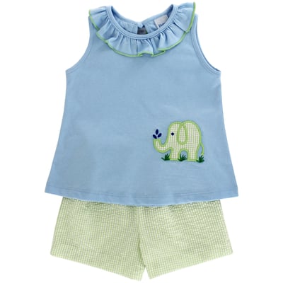 The Bailey BoysELE-FUN TIMES-GIRLS SHORT SET - Persnickety Shop