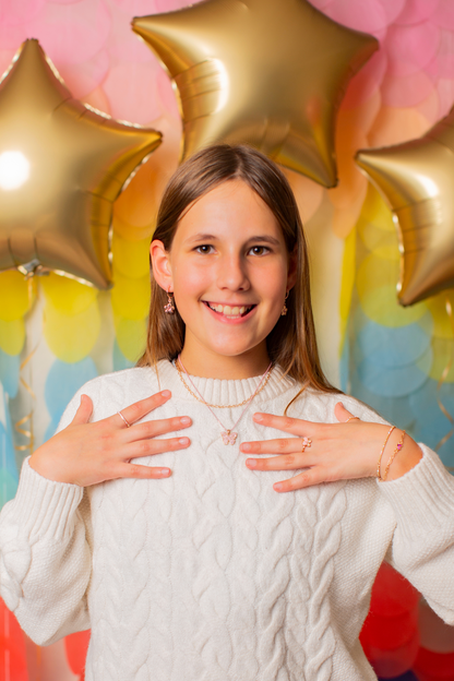 Boutique Chic Bubbly Butterfly Necklace - Persnickety Shop