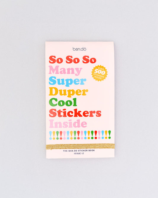 STICKER BOOK - ISSUE TWELVE BAN.DO