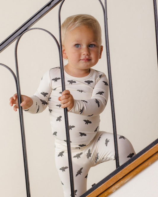 Quincy Mae BAMBOO PAJAMA SET BATS