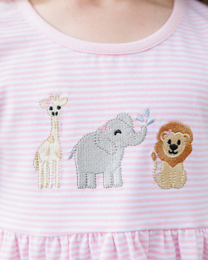 Jellybean by Smock Candy Zoo Crew Ruffle Pocket Pants Set - Persnickety Shop