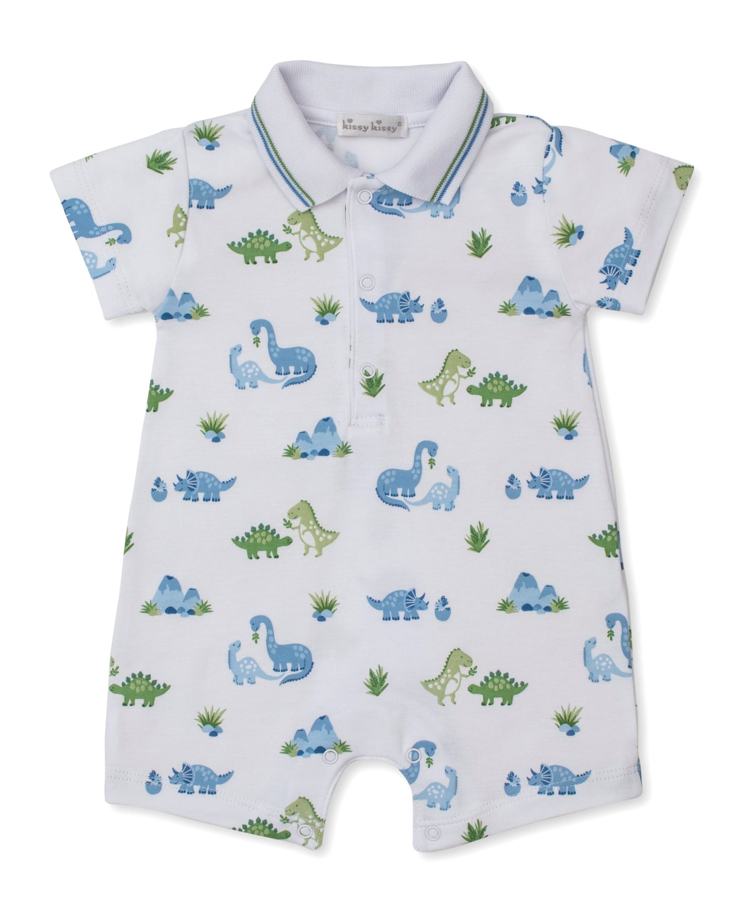 Kissy Kissy Dinosaur Delight Short Playsuit