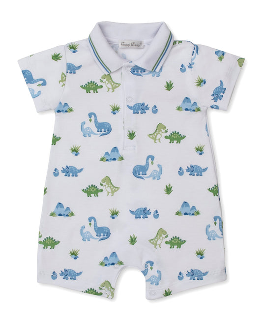 Kissy Kissy Dinosaur Delight Short Playsuit