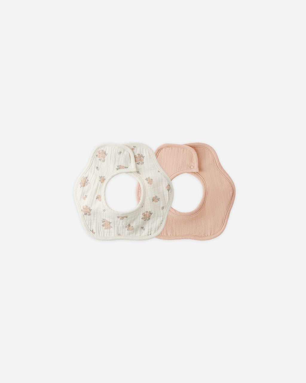 Flower Bib Pack || Garden Rose, Melon - Persnickety Shop