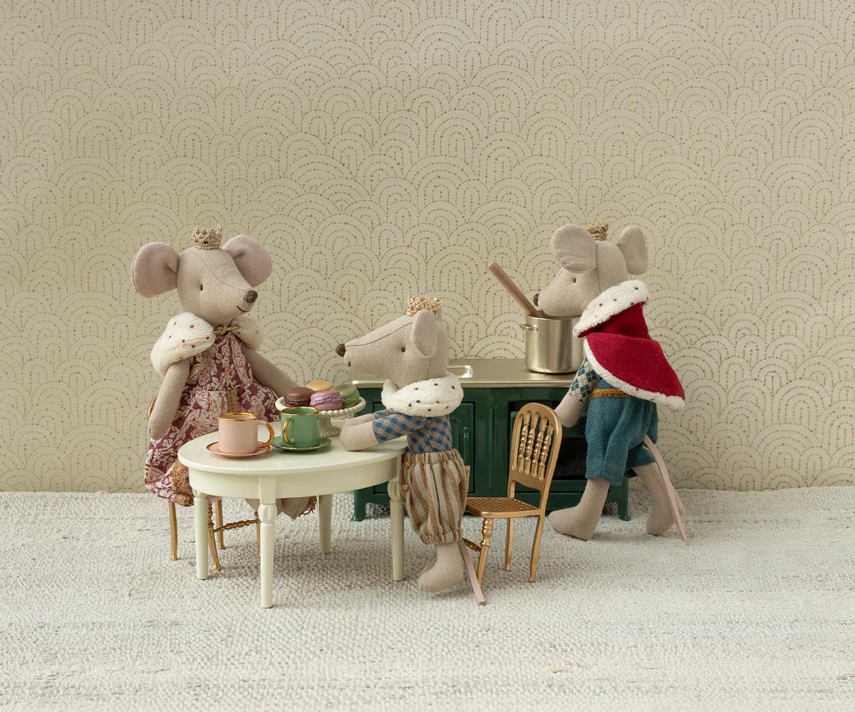 MAILEG Gold Chair, Mouse
