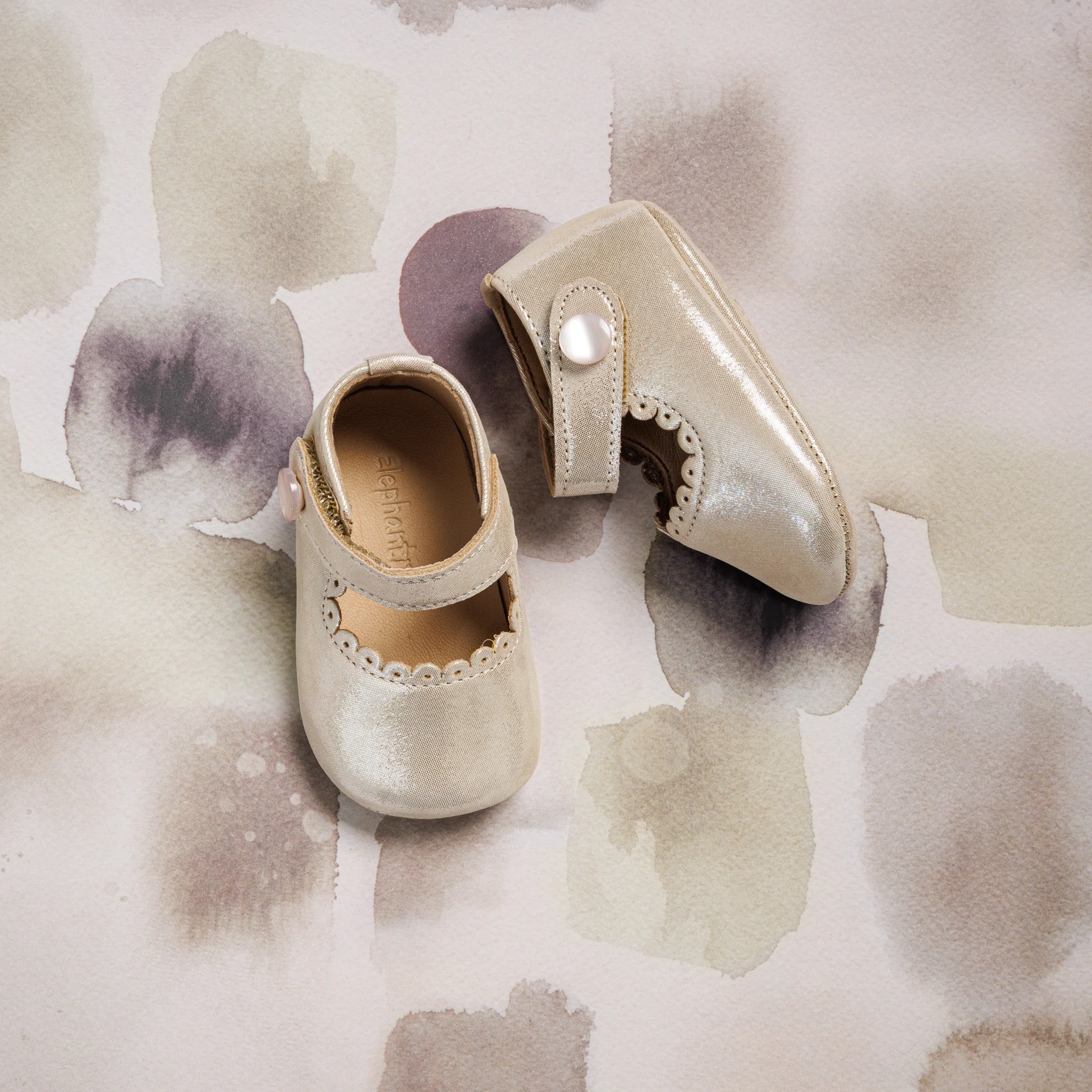 ELEPHANTITO Mary Jane for Baby Talc - Persnickety Shop