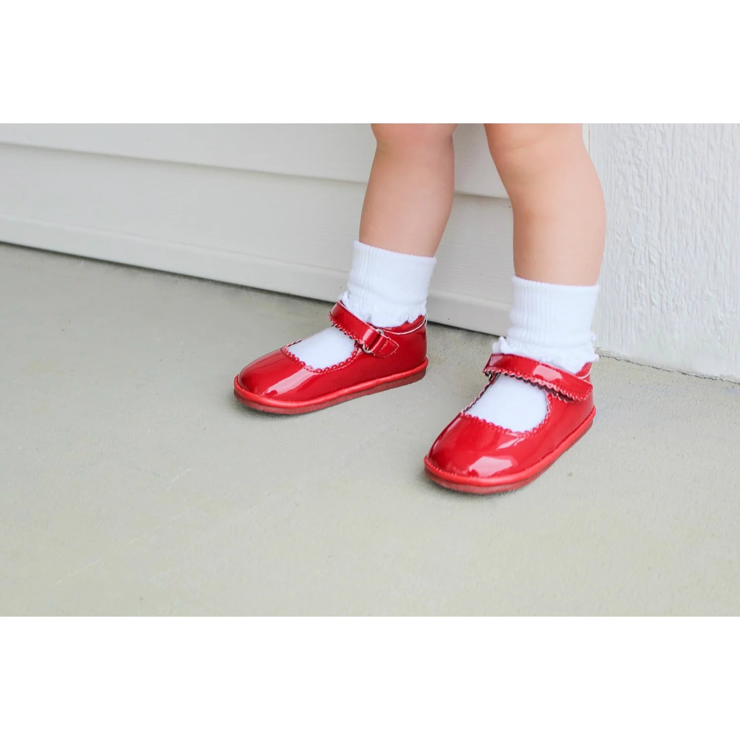 Angel Baby Cara Scalloped Mary Jane - Persnickety Shop