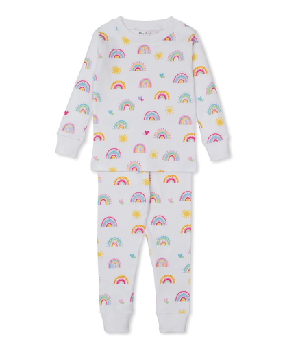 Kissy Kissy PJs  Rainbow Sunshine- LONG SLEEVE - Persnickety Shop