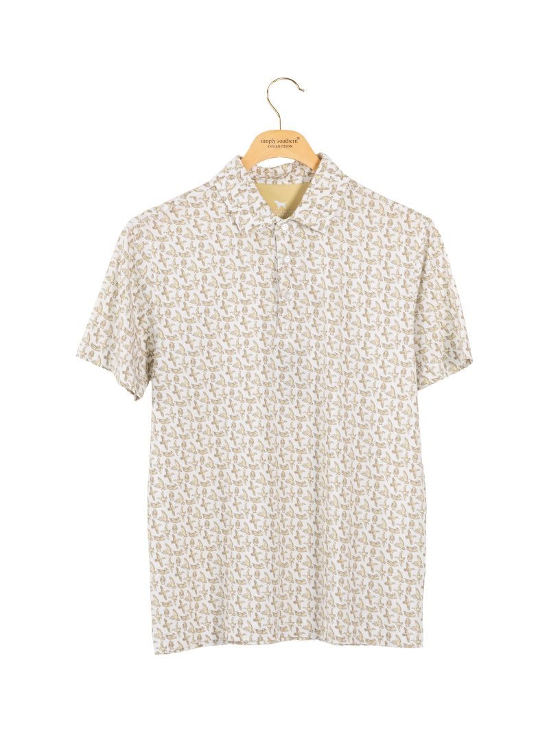 Simply Southern Boy Polo Hunt-Birds - Persnickety Shop
