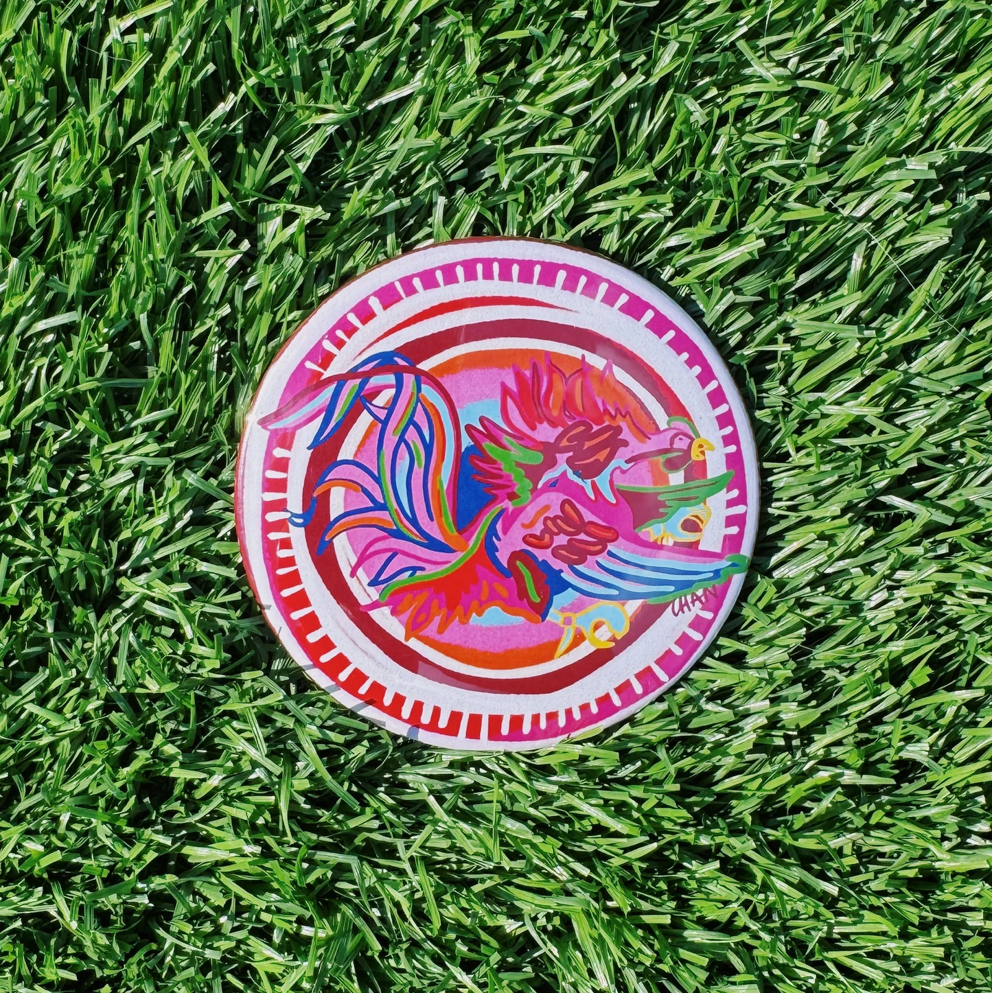 Chan Art USC Gamecock Button 3" - Persnickety Shop