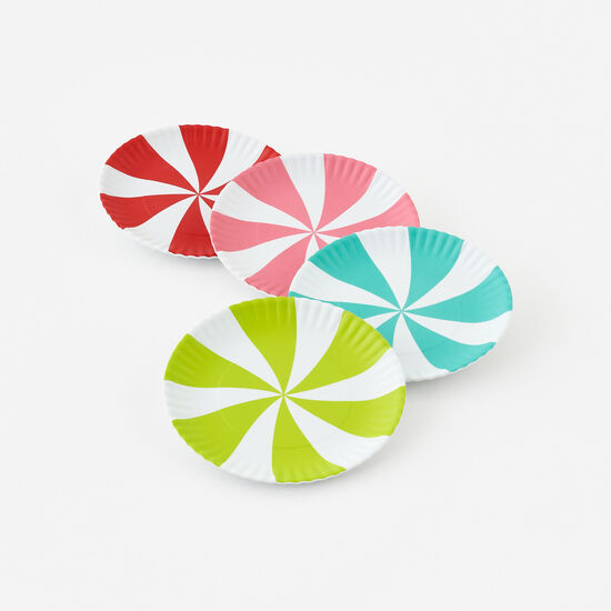 Peppermint Melamine Plate - Persnickety Shop