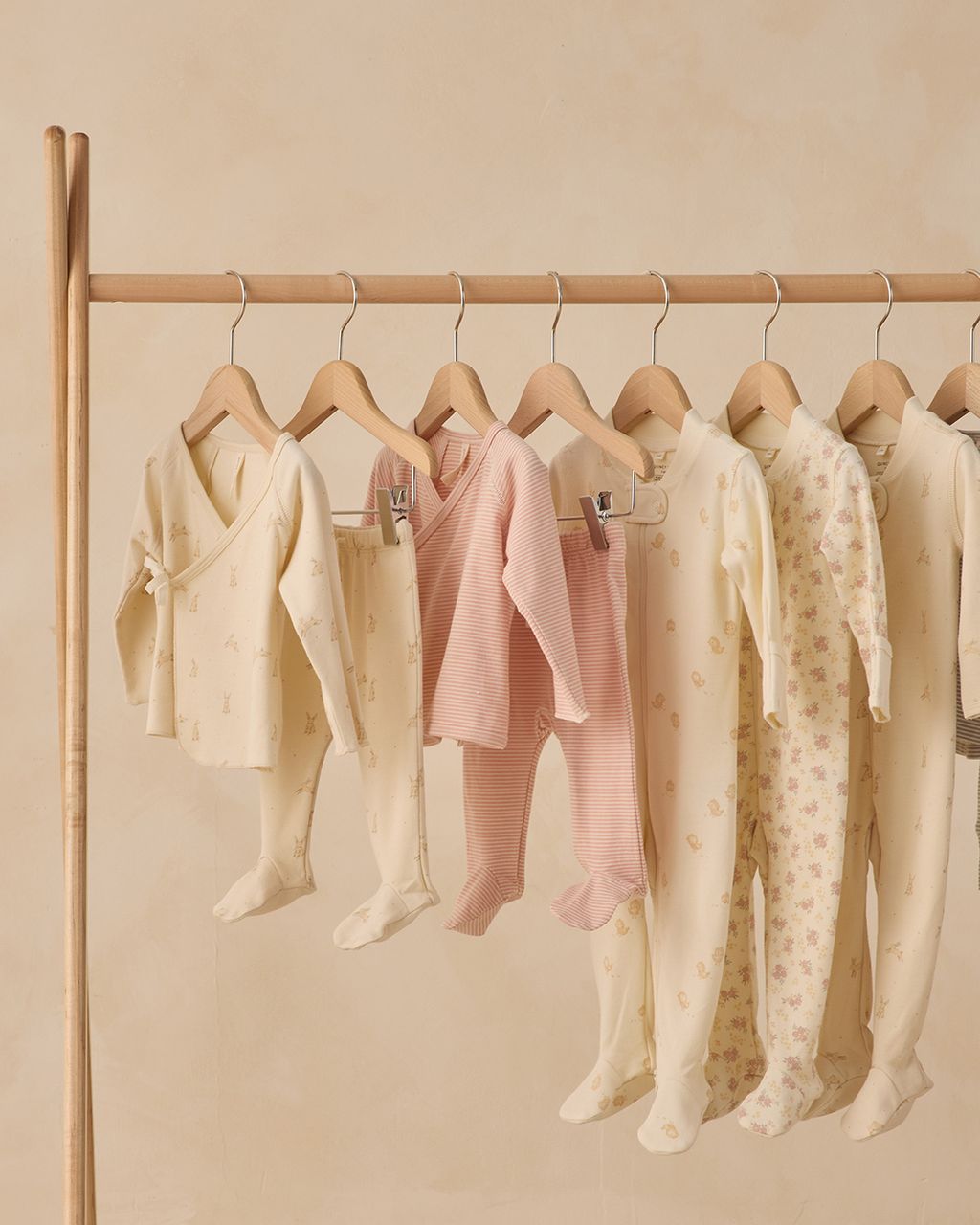 Zip Long Sleeve Sleeper Footie || Flower Field - Persnickety Shop
