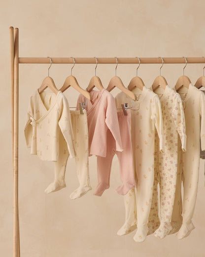 Zip Long Sleeve Sleeper Footie || Flower Field - Persnickety Shop