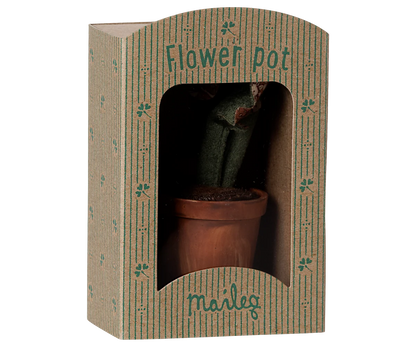 Maileg NEW Flower pot with plant, Miniature