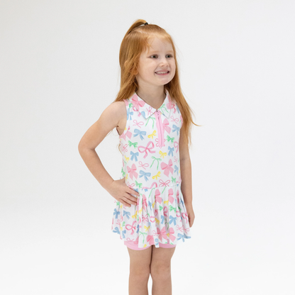 Sweet Bows - Polo Tennis Dress with Cartwheel Short - Persnickety Shop