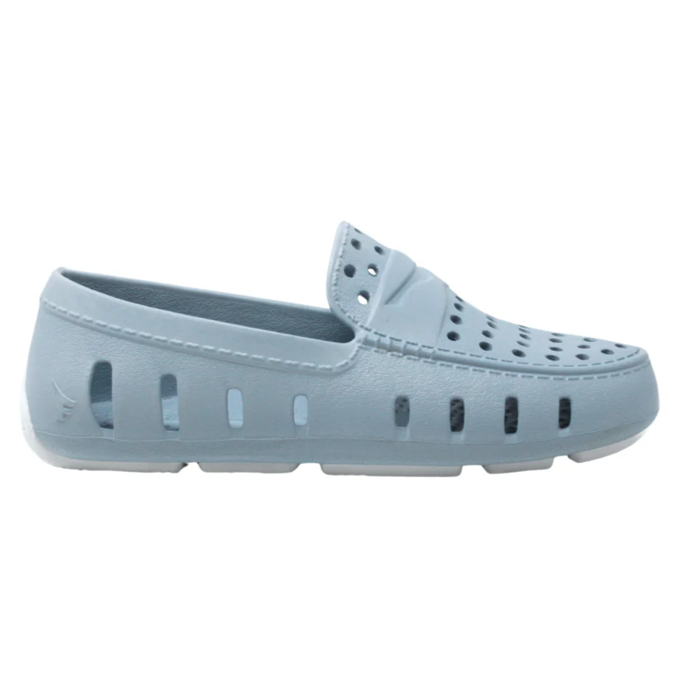 FLOAFERS PRODIGY DRIVER - KIDS- Powder Blue/ Bright White - Persnickety Shop