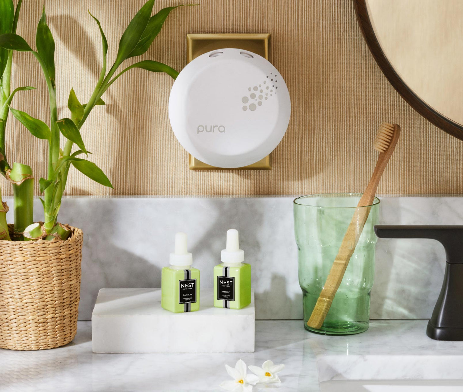 Bamboo Refill Single for Pura Smart Home Fragrance Diffuser