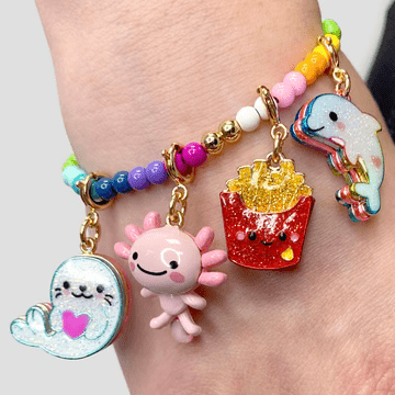 CHARM IT Gold Swivel Axolotl Charm - Persnickety Shop