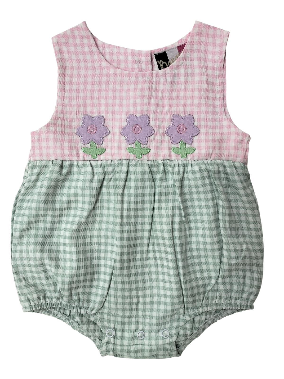 Spring Blooms Girls Bubble - Persnickety Shop