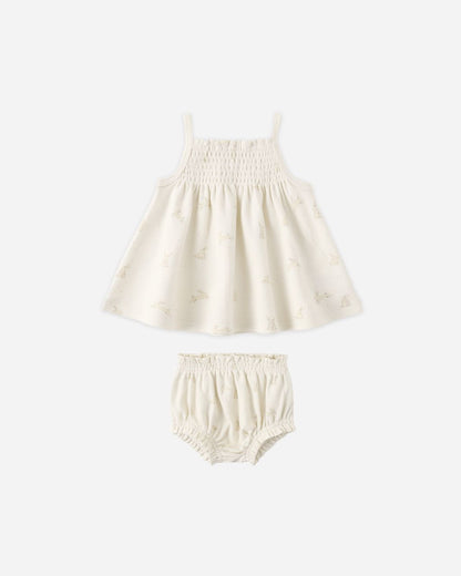 Smocked Tank + Bloomer Set || Bunnies - Persnickety Shop