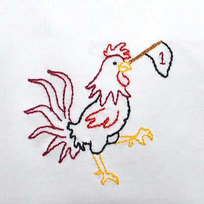 Gamecock w/ Flag  Black/Garnet T-Shirt