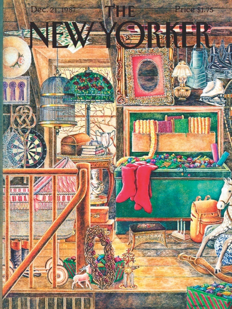 CHRISTMAS ATTIC 1000 PIECE JIGSAW PUZZLE - Persnickety Shop