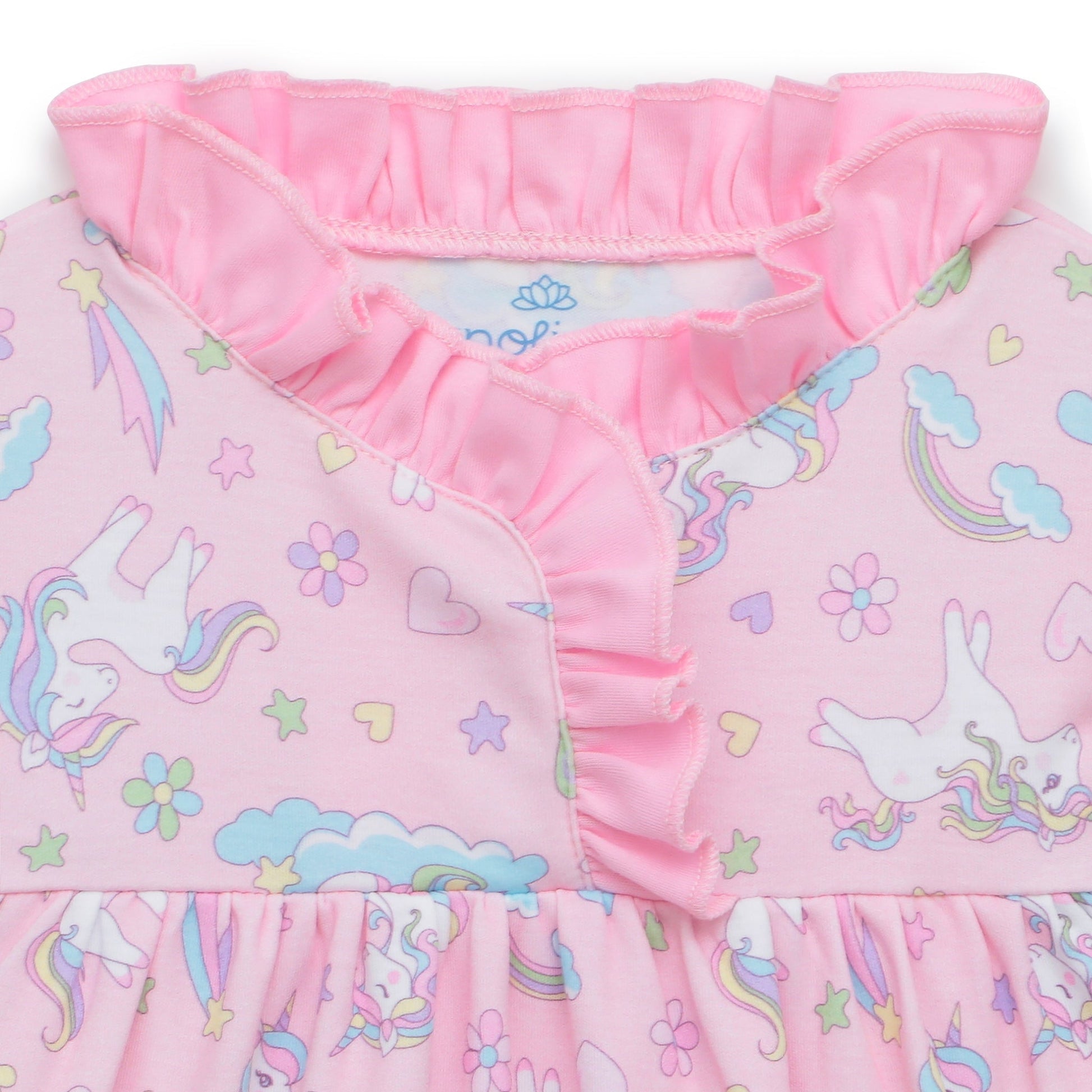 Magnolia Baby Enchanted Unicorns Flutters  Play Dress/ Nightgown - Persnickety Shop