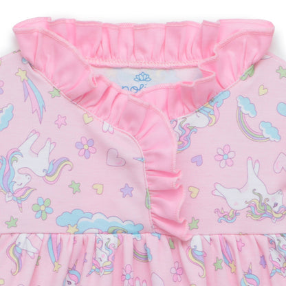 Magnolia Baby Enchanted Unicorns Flutters  Play Dress/ Nightgown - Persnickety Shop