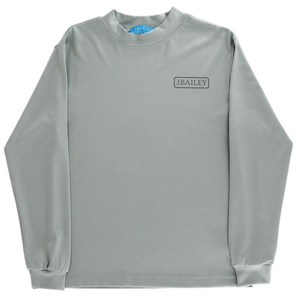 Bailey Boys L/S Performance Logo Tee- Football on Sage - Persnickety Shop