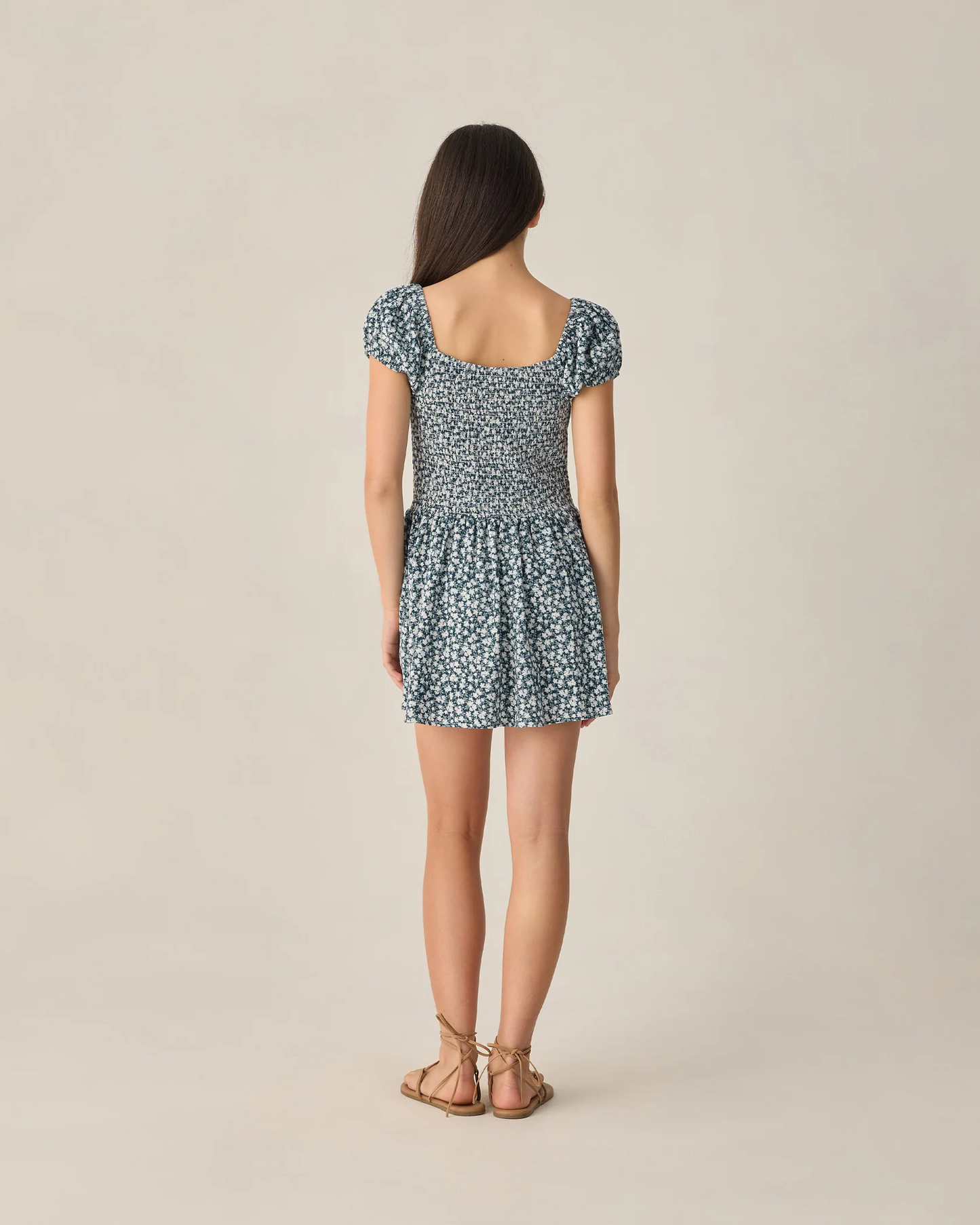 RYLEE + CRU TEEN ALEX DRESS NAVY FLORAL - Persnickety Shop
