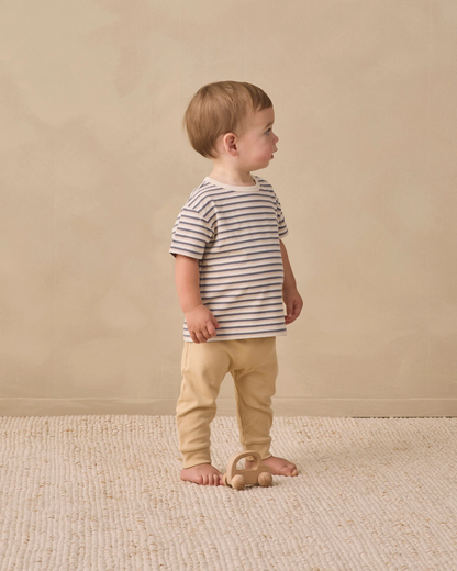 Quincy Mae DRAWSTRING PANT BUTTERSCOTCH