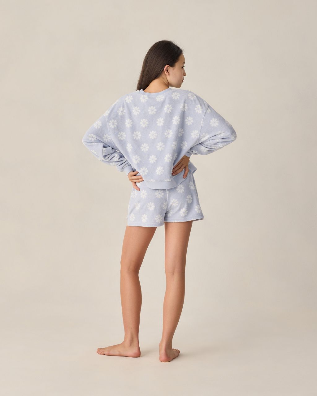 TEEN KARLI SET PERIWINKLE DAISY - Persnickety Shop