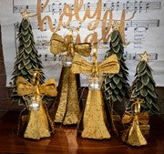 7" Gold Angel Ornament - Persnickety Shop