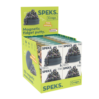 Speks - MINI Magnetic Putty Crags- Tin Color: Oil Slick Minis