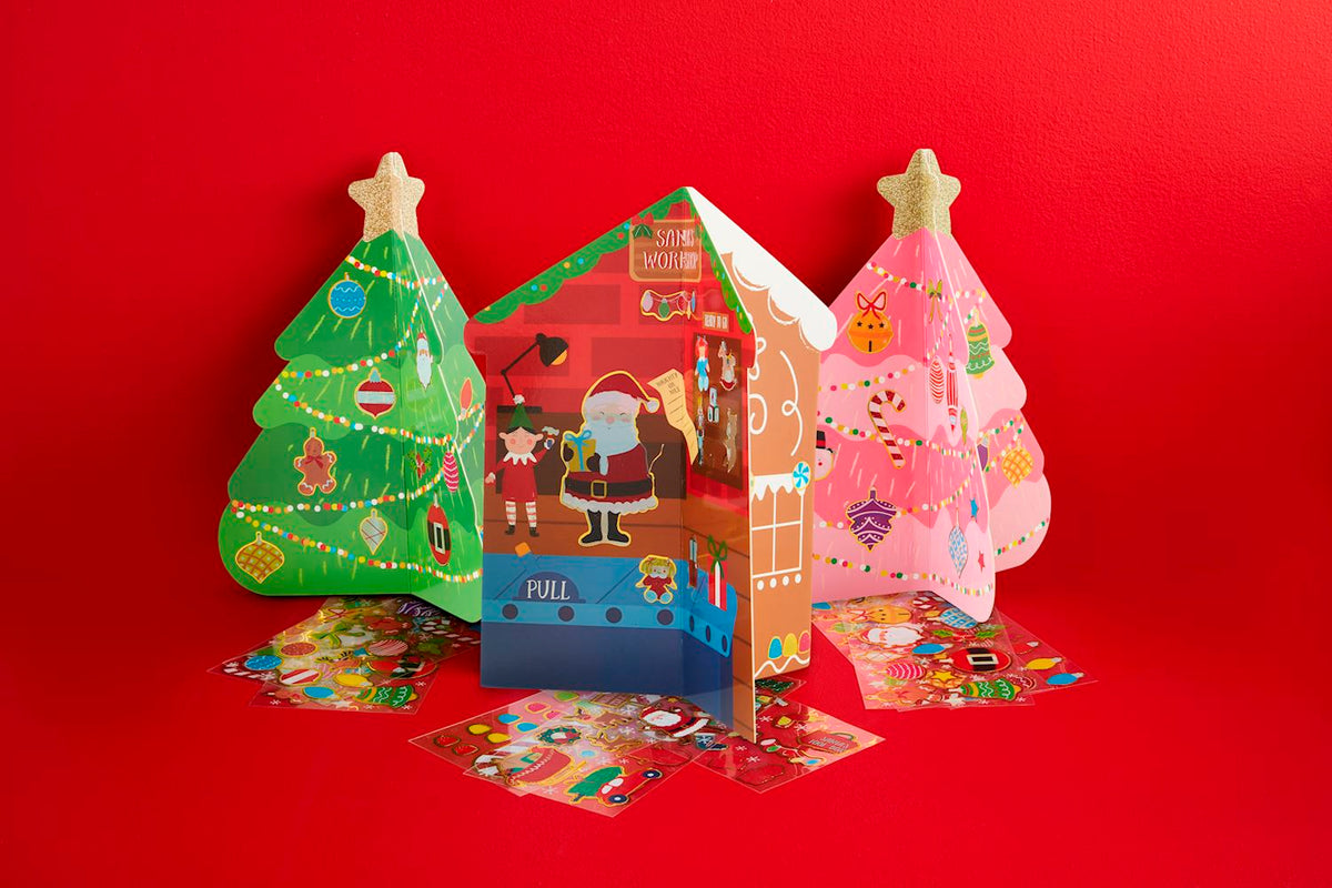 CHRISTMAS STICKER BOOKS - Persnickety Shop