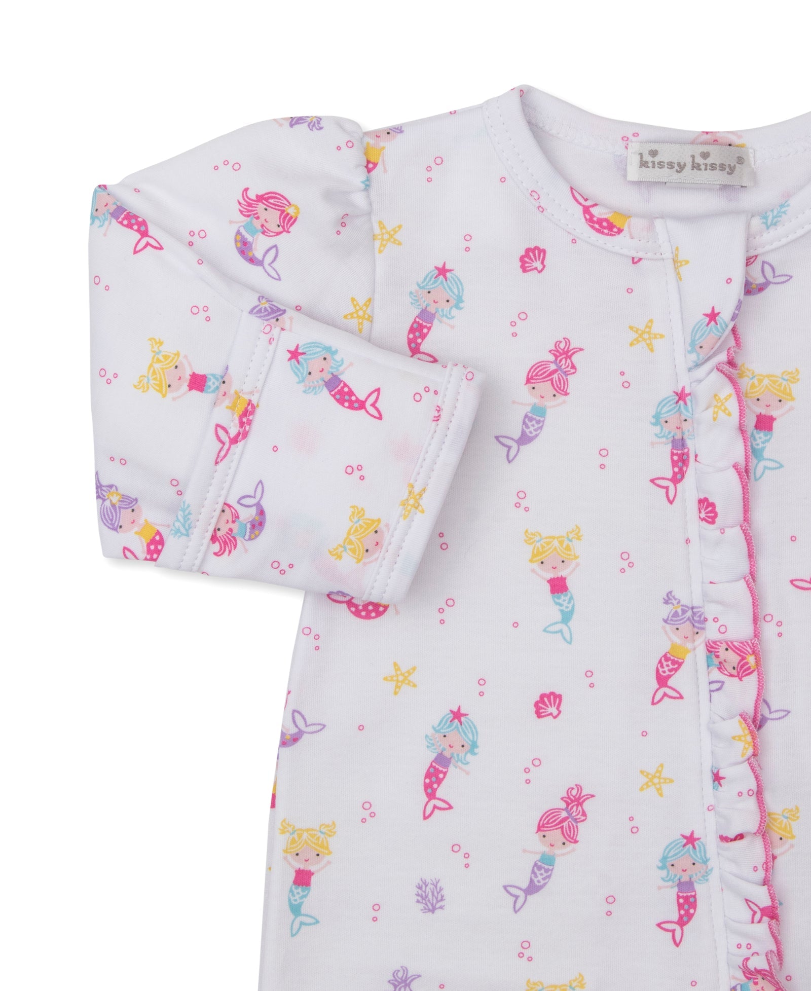 Kissy Kissy Underwater Mermaids Zip Footie - Persnickety Shop