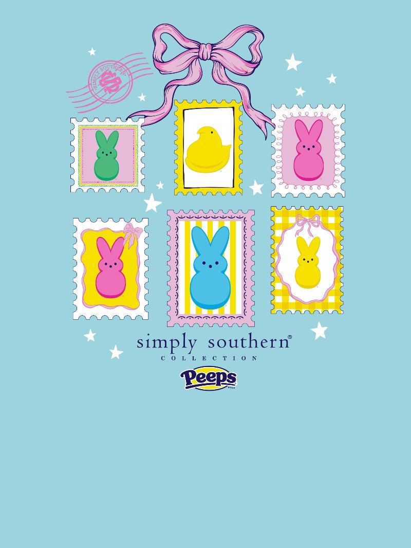 Simply Southern PEEPS Agean T-Shirt - Persnickety Shop
