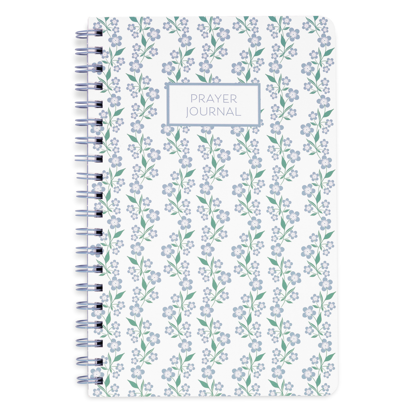 PRAYER JOURNAL, BLUE FLORAL - Persnickety Shop