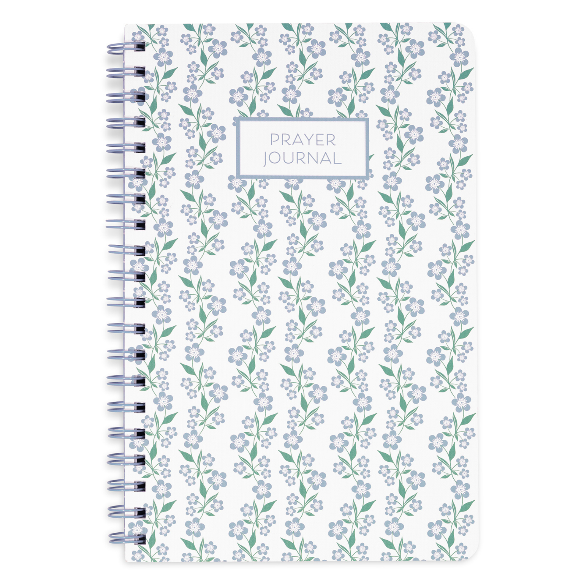 PRAYER JOURNAL, BLUE FLORAL - Persnickety Shop