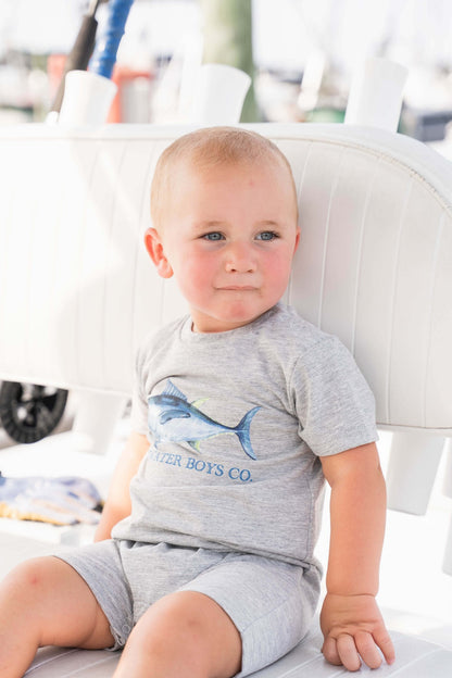 Saltwater Boys Romper - Persnickety Shop