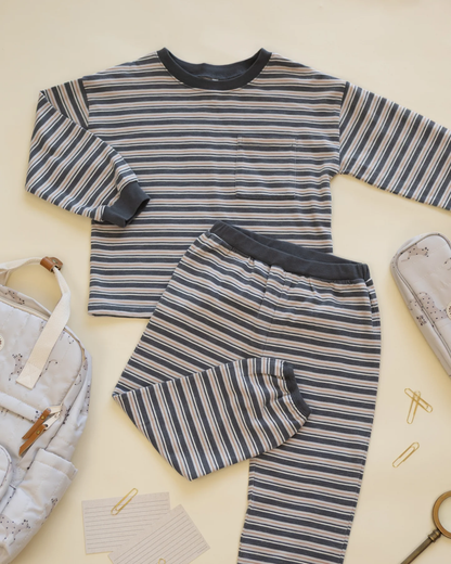 RYLEE + CRU RELAXED SET BLUE STRIPE - Persnickety Shop