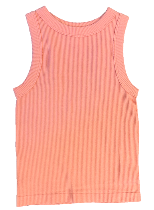 Suzette Super Soft High Neck Ribbed Seamless Tank - Persnickety Shop