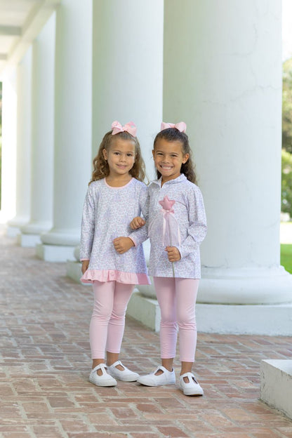 Trotter Street Kids Girl Hidden Castle Pant Set