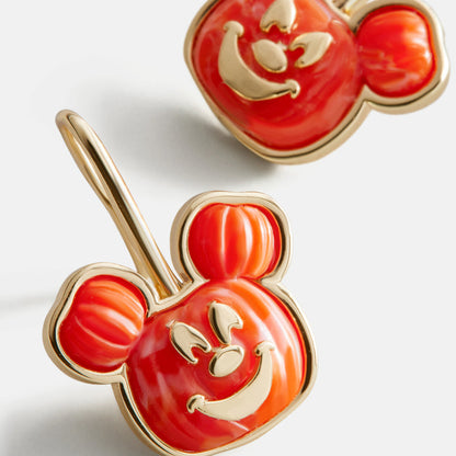 Disney Mickey Mouse Pumpkin Drop Earrings